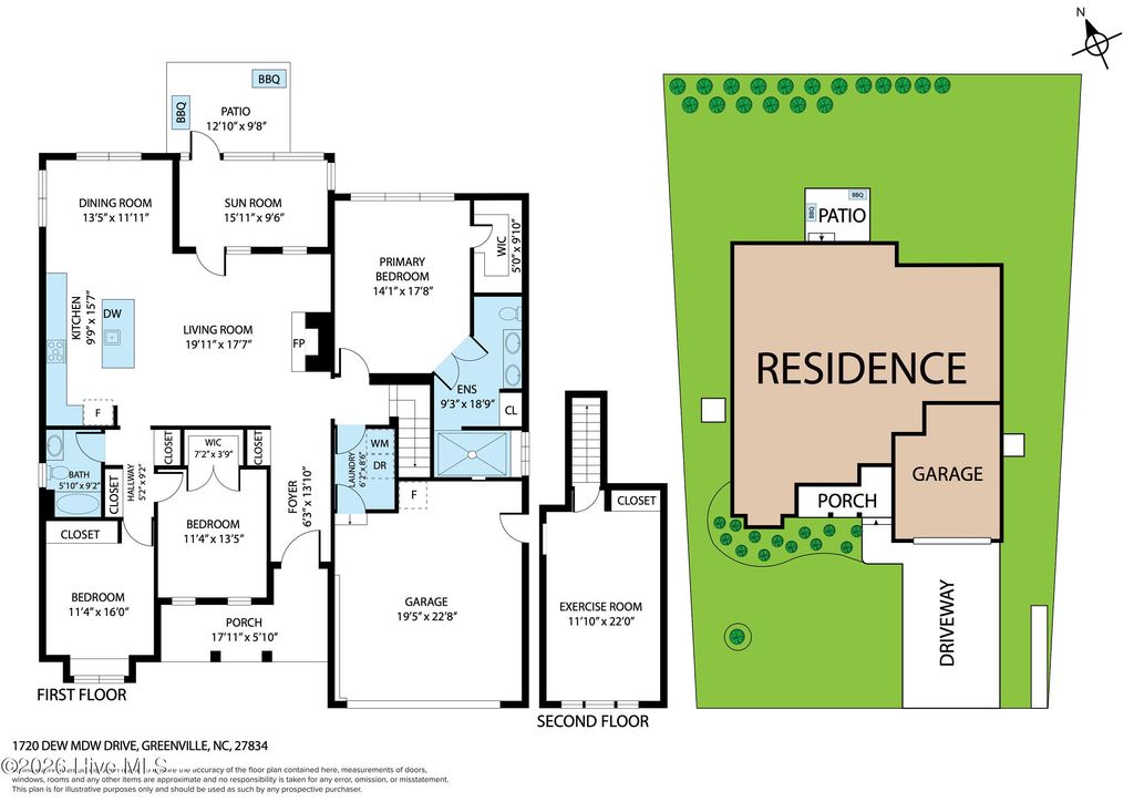 Photo of 1720 Dew Meadow Drive, Winterville, NC 28590 (MLS # 100566207)