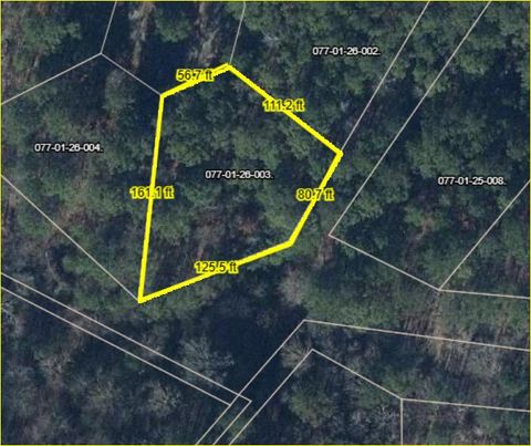 Vacant Land For Sale - 3-26 Hemlock Circle<br/> Mccormick County, McCormick, SC 29835