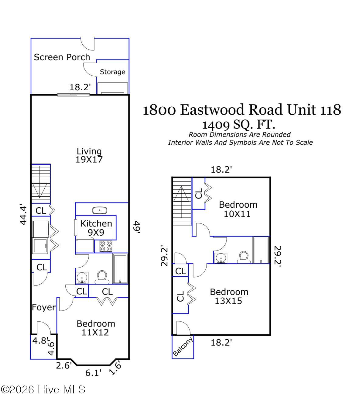 1800 Eastwood Road Apt 118