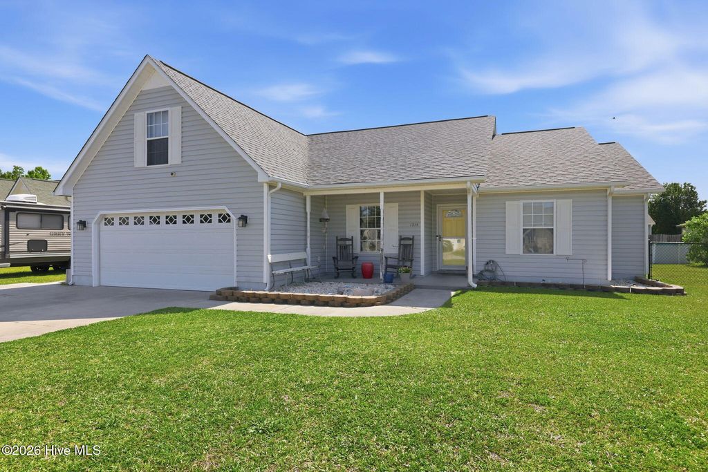 Photo of 1214 Wormwood Branch Court, Havelock, NC 28532 (MLS # 100575619)