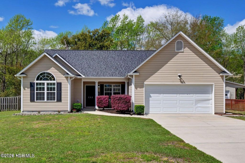 Photo of 203 Everett Yopp Drive, Sneads Ferry, NC 28460 (MLS # 100556544)