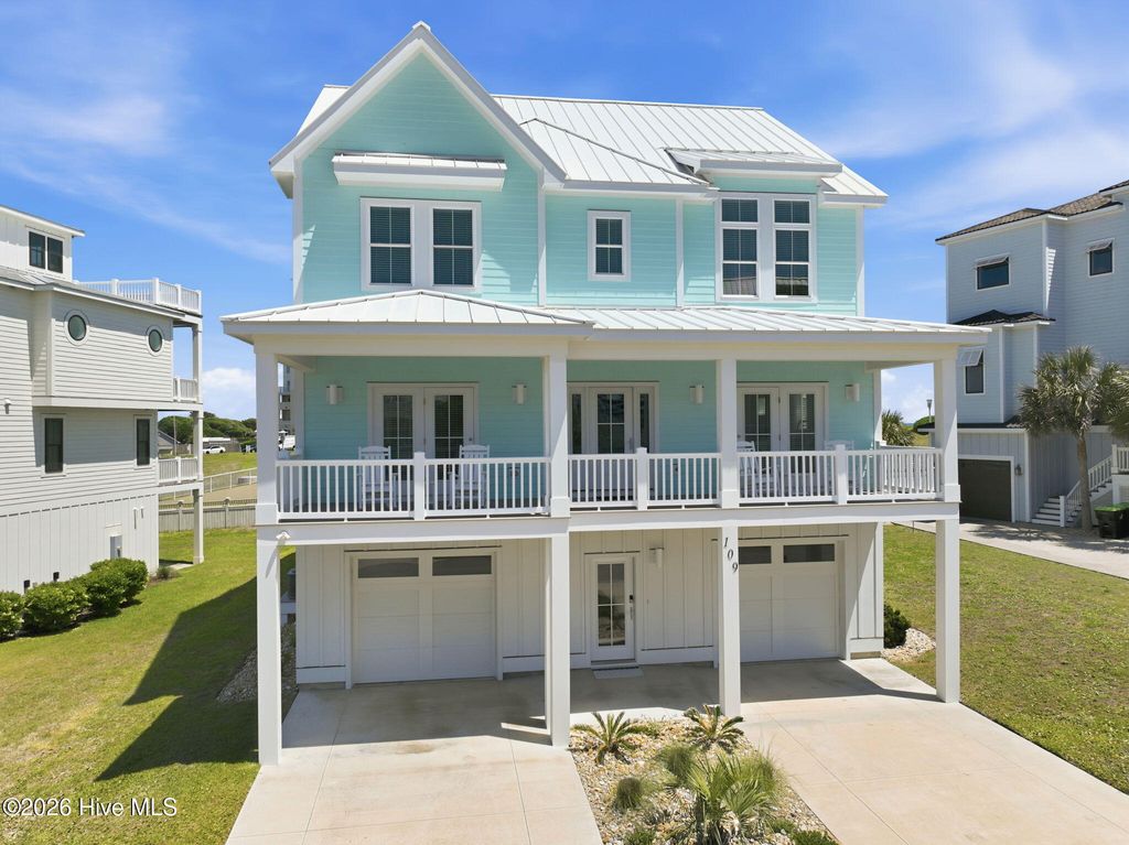 Photo of 109 Ocean Bluff Drive, Indian Beach, NC 28512 (MLS # 100570284)
