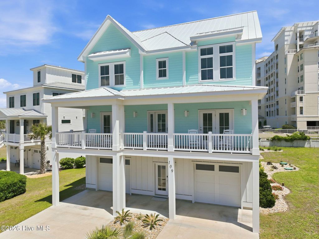 Photo of 109 Ocean Bluff Drive, Indian Beach, NC 28512 (MLS # 100570284)