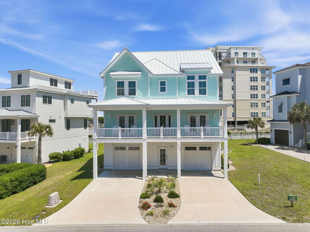 Photo of 109 Ocean Bluff Drive, Indian Beach, NC 28512 (MLS # 100570284)