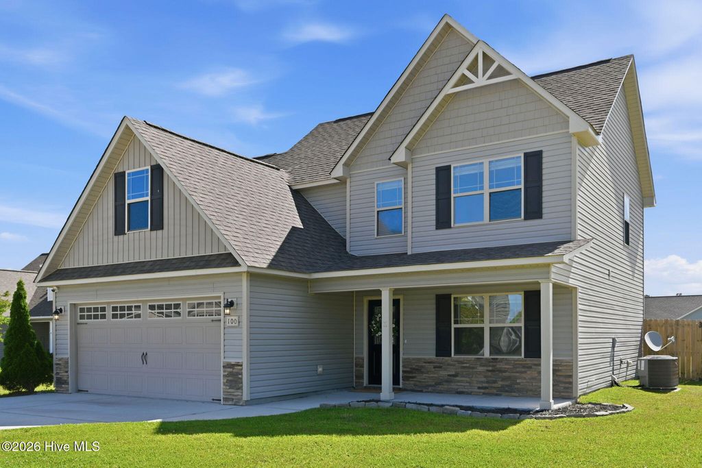 Photo of 100 Shallow Court, Sneads Ferry, NC 28460 (MLS # 100576082)