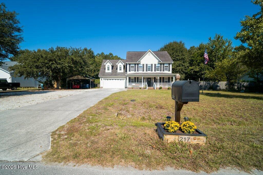 Photo of 217 English Walnut Drive, Richlands, NC 28574 (MLS # 100608240)