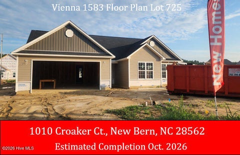 Homes For Sale - 1010 Croaker Court<br/> New Bern, NC 28562