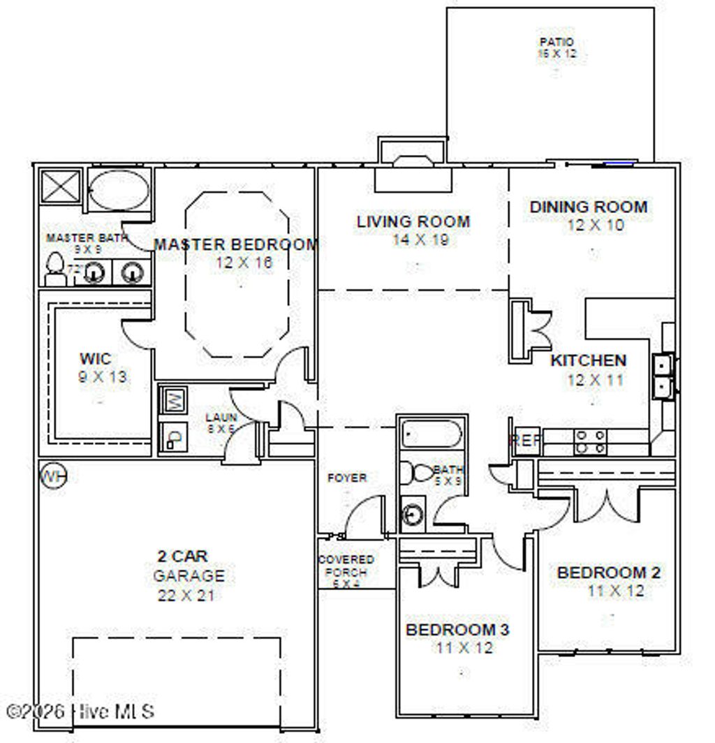 Photo of 1010 Croaker Court, New Bern, NC 28562 (MLS # 100566199)