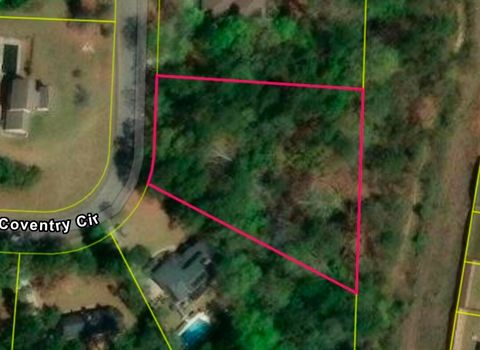 Vacant Land For Sale - 122 Coventry Circle<br/> North Augusta, SC 29860
