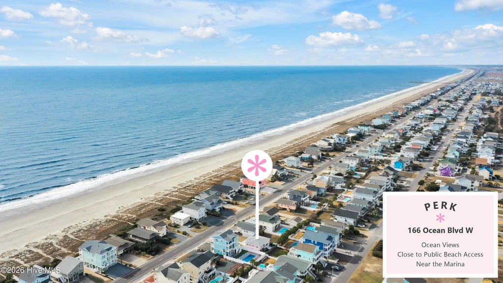 Photo of 166 Ocean Boulevard W, Holden Beach, NC 28462 (MLS # 100596048)