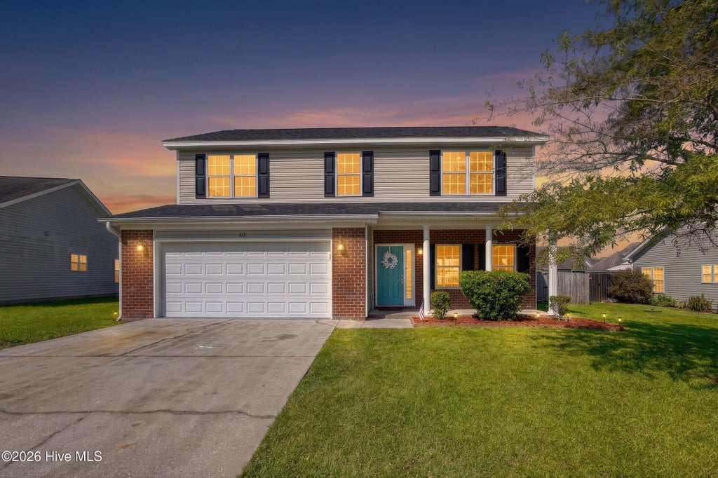 Photo of 413 Little Creek Court, Jacksonville, NC 28546 (MLS # 100602435)