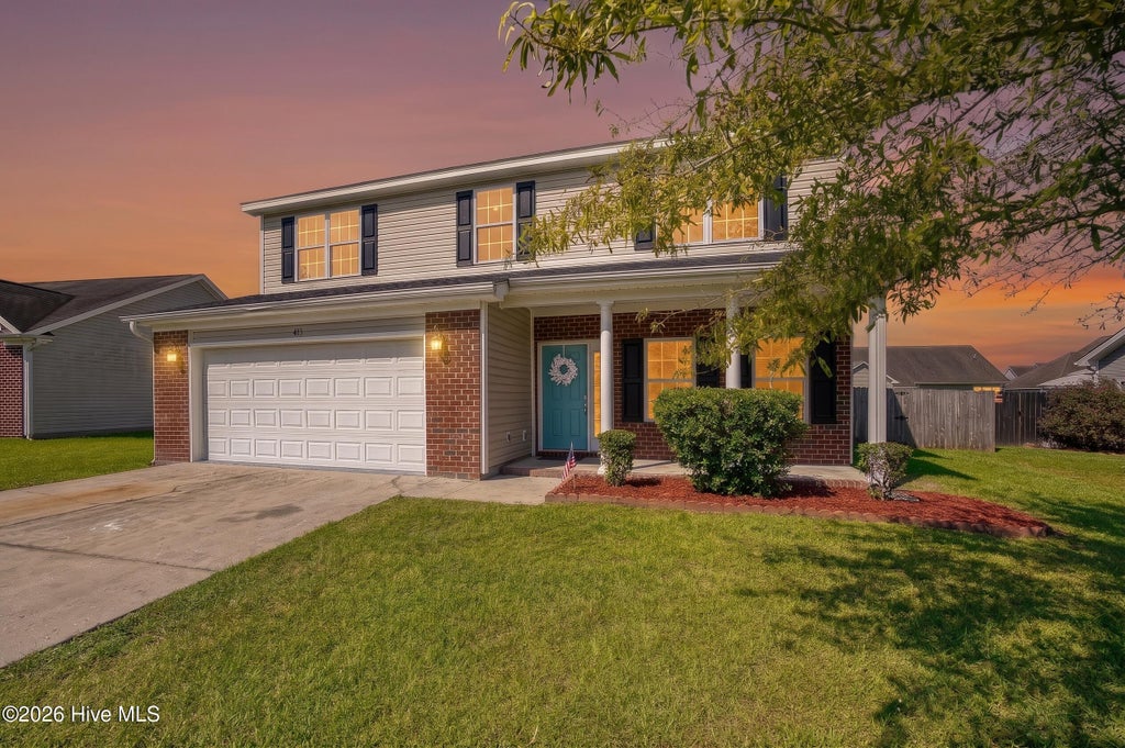 Photo of 413 Little Creek Court, Jacksonville, NC 28546 (MLS # 100602435)