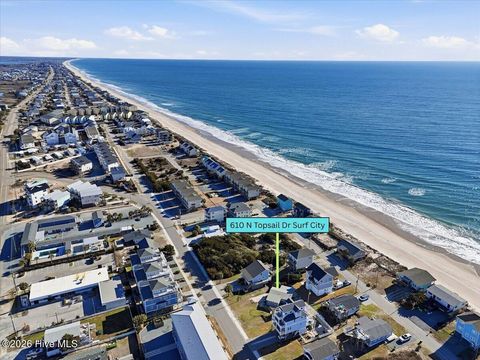 Tiny photo for 610 N Topsail Drive, Surf City, NC 28445 (MLS # 100550630)