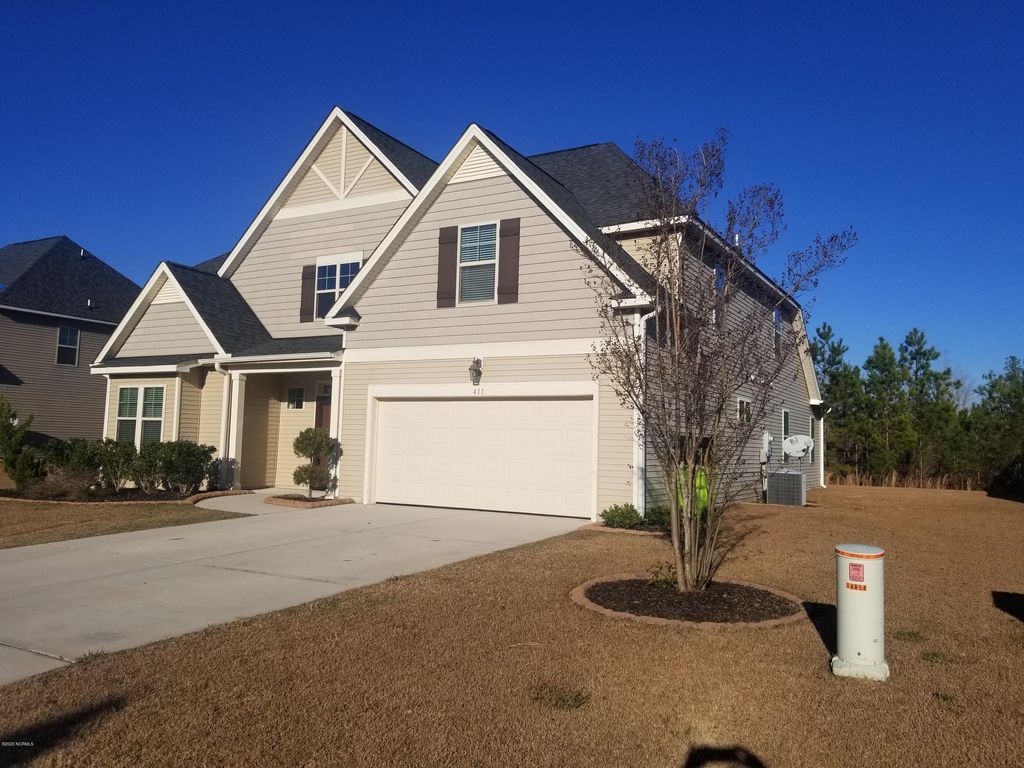 Photo of 411 Cyrus Thompson Drive, Jacksonville, NC 28546 (MLS # 100590403)