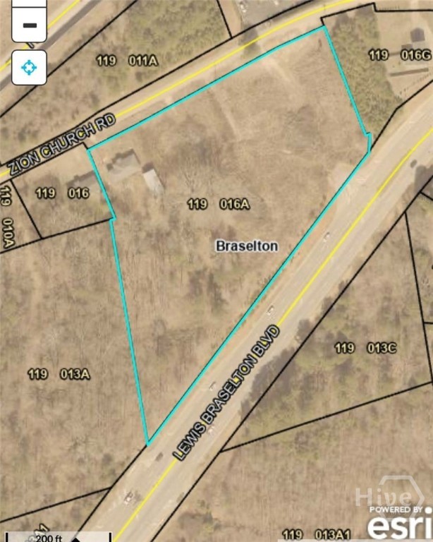 00 Zion Church & Hwy 124 Road