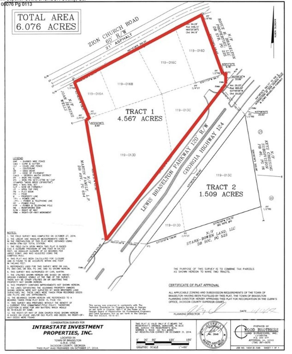 Photo of 00 Zion Church &amp; Hwy 124 Road, Braselton, GA 30517 (MLS # CL349423)