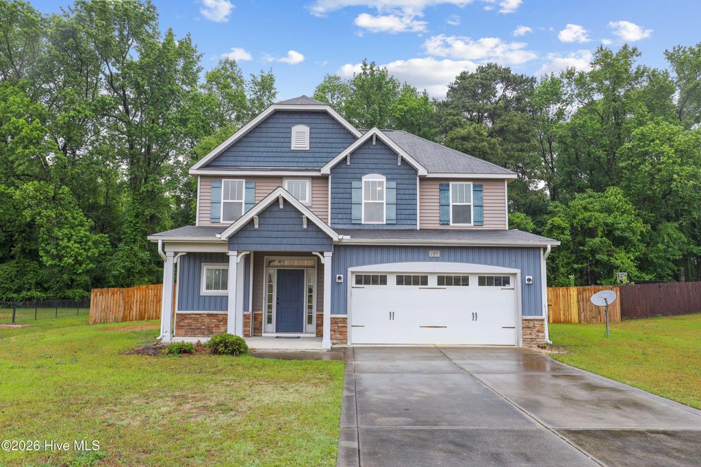 Photo of 105 Olde Mill Creek Drive, Goldsboro, NC 27530 (MLS # 100572366)
