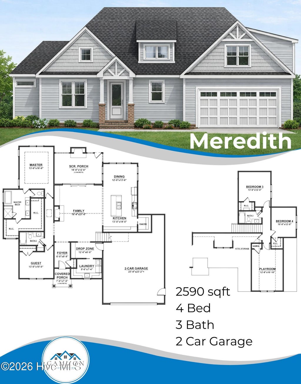 Photo of 257 Hillstead Way, Smithfield, NC 27577 (MLS # 100613019)