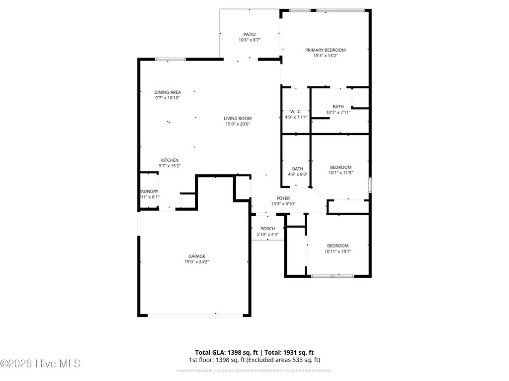 Photo of 102 Sycamore Drive, Jacksonville, NC 28546 (MLS # 100561399)