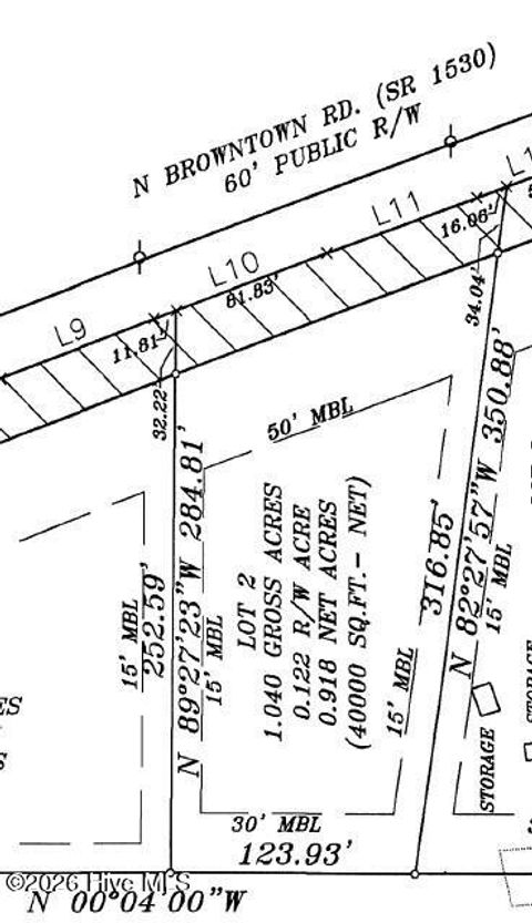 Vacant Land For Sale - LOT 2 N Browntown Road<br/> Battleboro, NC 27809