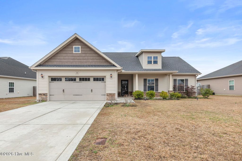 Photo of 518 New Hanover Trail, Jacksonville, NC 28546 (MLS # 100557134)
