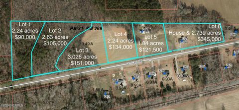 Vacant Land For Sale - LOT 5 Us 264a<br/> Bailey, NC 27807