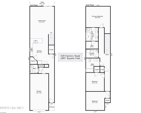Tiny photo for 439 Factory Road, Hampstead, NC 28443 (MLS # 100557406)