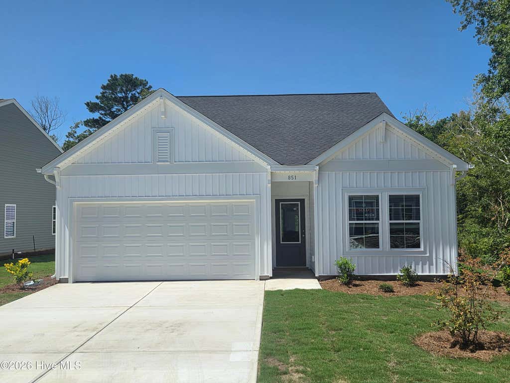 Photo of 851 Schoolfield Drive, Sneads Ferry, NC 28460 (MLS # 100576403)