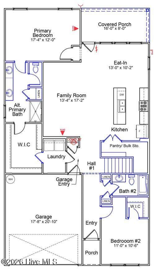 Photo of 851 Schoolfield Drive, Sneads Ferry, NC 28460 (MLS # 100576403)