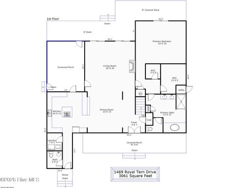 Tiny photo for 1469 Royal Tern Drive, Hampstead, NC 28443 (MLS # 100573984)