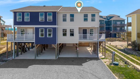 Tiny photo for 2248 Island Drive, North Topsail Beach, NC 28460 (MLS # 100605639)