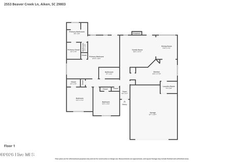 Homes For Sale - 2553 Beaver Creek Lane<br/> Aiken, SC 29803