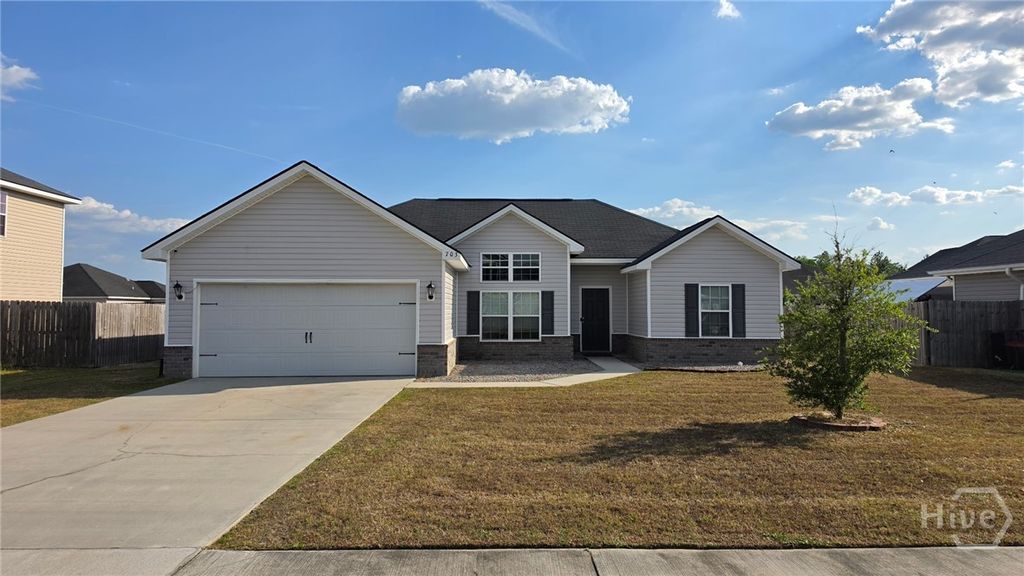 Photo of 703 Burke Drive, Hinesville, GA 31313 (MLS # SA354092)