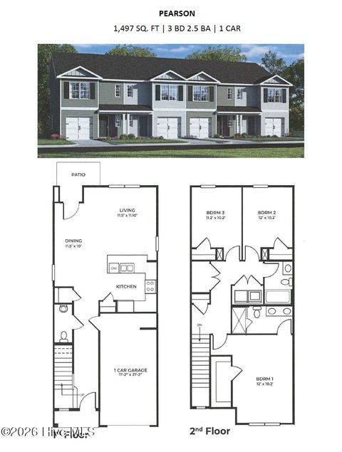 Townhouse For Sale - 3101 Tatlock Way #UNIT F<br/> Pitt County, Greenville, NC 27834