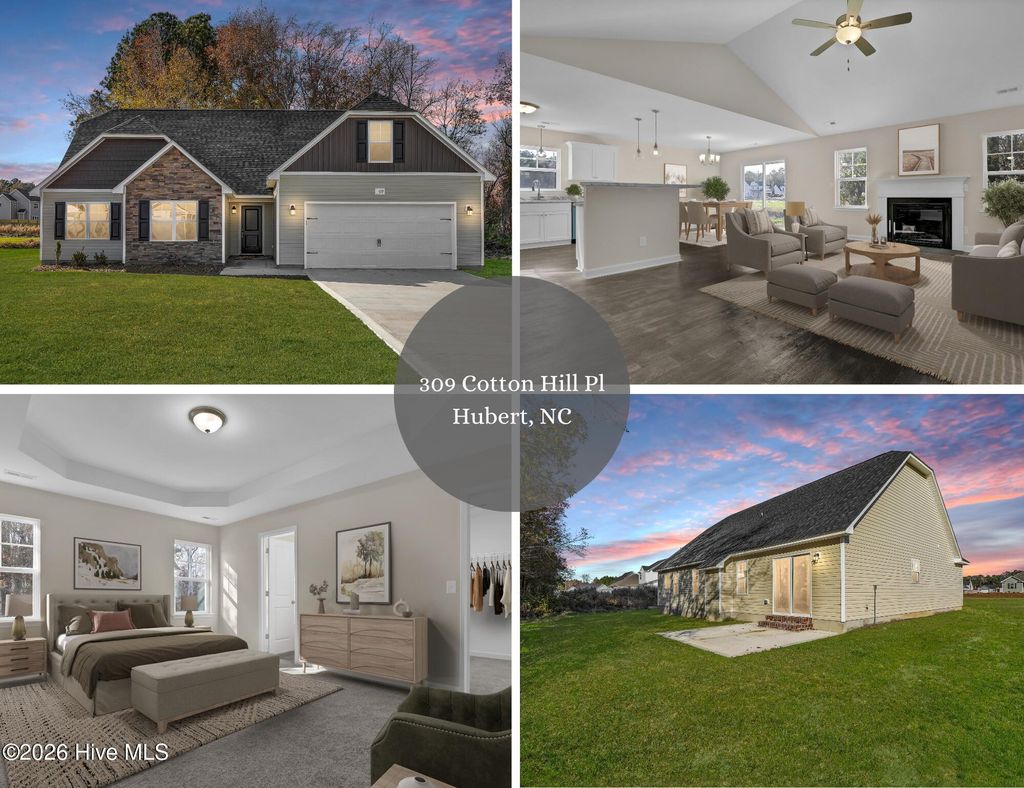 Photo of 309 Cotton Hill Place #Lot 91, Hubert, NC 28539 (MLS # 100507419)