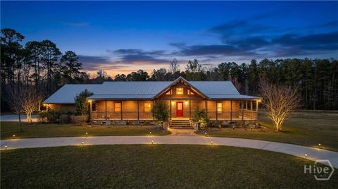 Homes For Sale - 1293 Pine Ridge Drive<br/> Evans County, Claxton, GA 30417