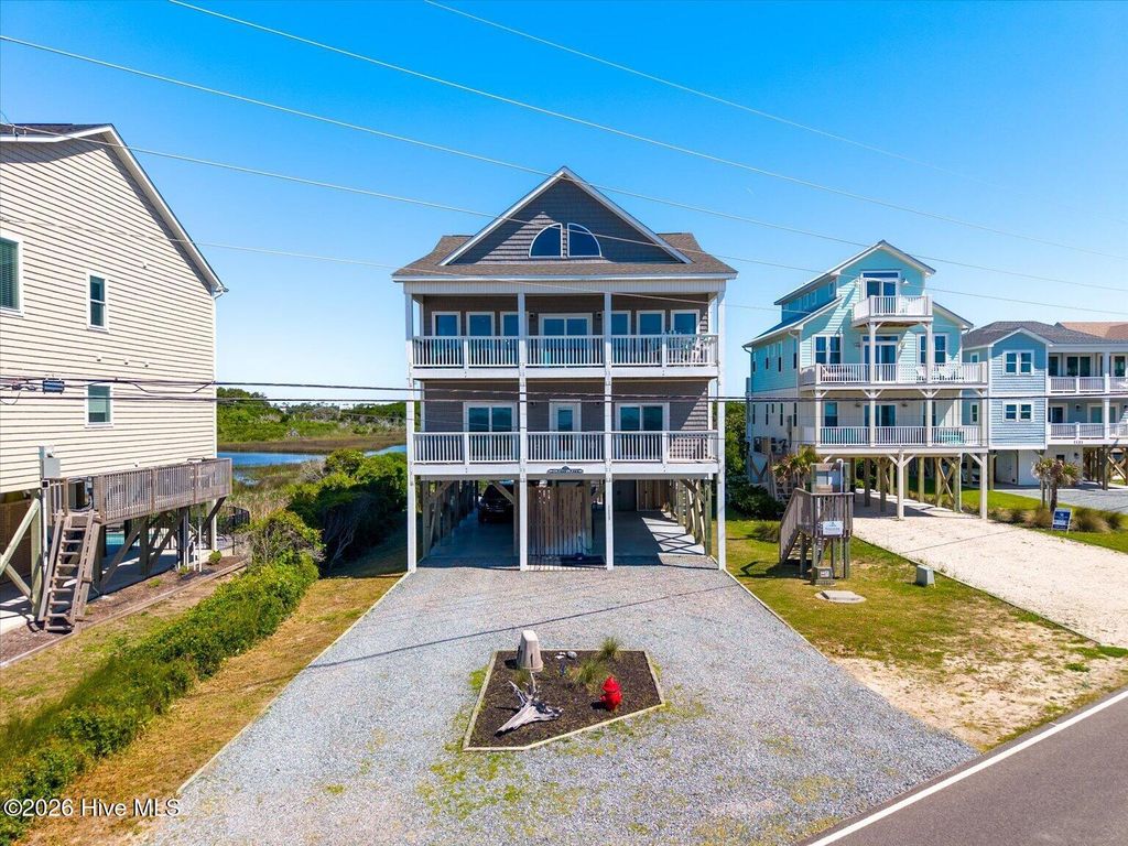 Photo of 1113 New River Inlet Road, North Topsail Beach, NC 28460 (MLS # 100578567)