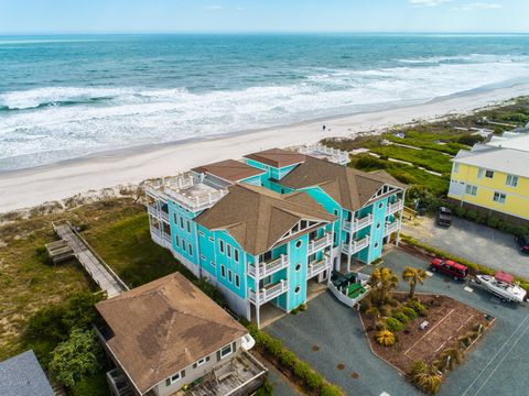 Tiny photo for 817 Ocean Boulevard #B, Topsail Beach, NC 28445 (MLS # 100545431)