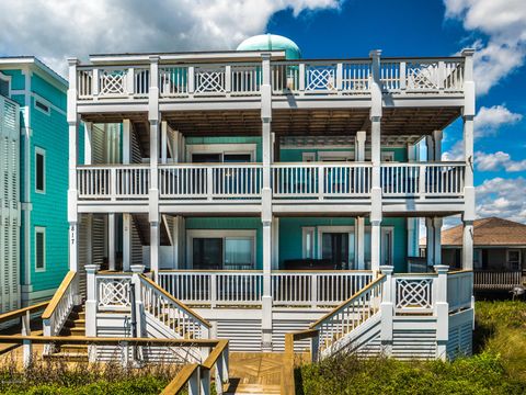 Tiny photo for 817 Ocean Boulevard #B, Topsail Beach, NC 28445 (MLS # 100545431)