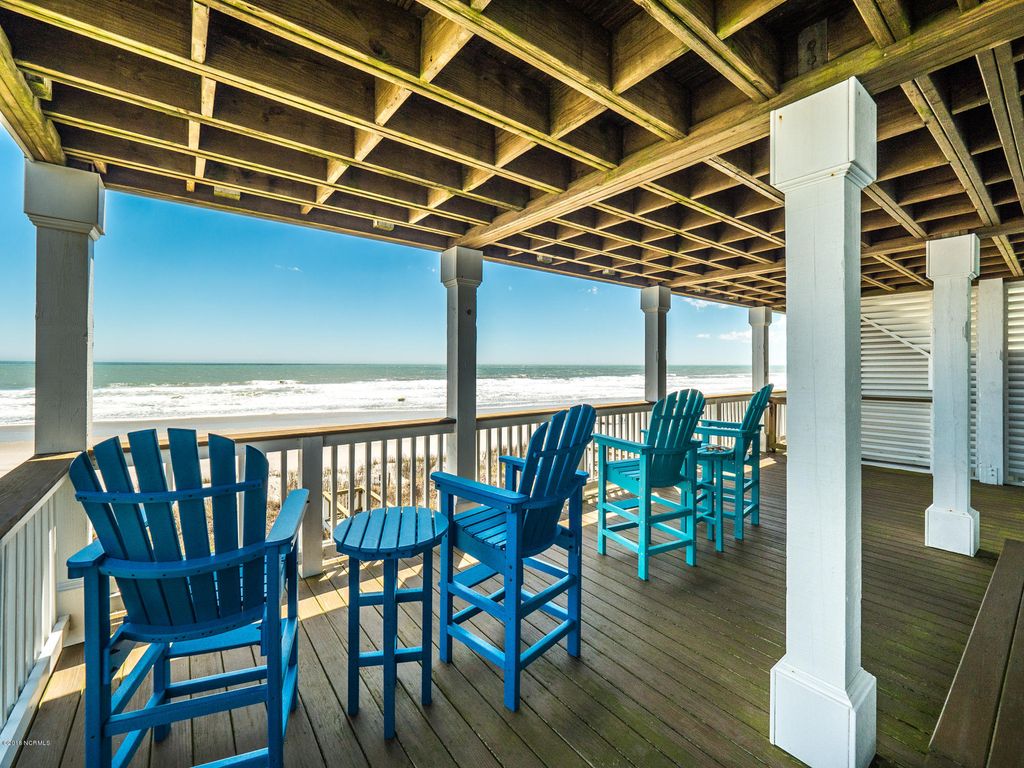 Photo of 817 Ocean Boulevard #B, Topsail Beach, NC 28445 (MLS # 100545431)
