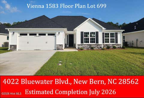 Homes For Sale - 4022 Bluewater Boulevard<br/> New Bern, NC 28562