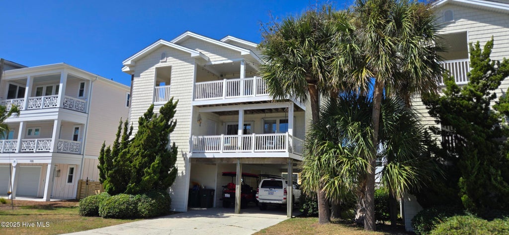 Photo of 106 Ocean View Avenue #A, Kure Beach, NC 28449 (MLS # 100596583)