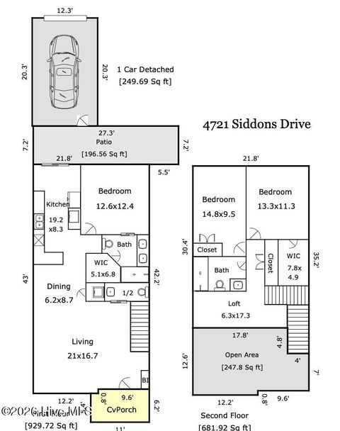 Tiny photo for 4721 Siddons Drive, Wilmington, NC 28412 (MLS # 100569127)