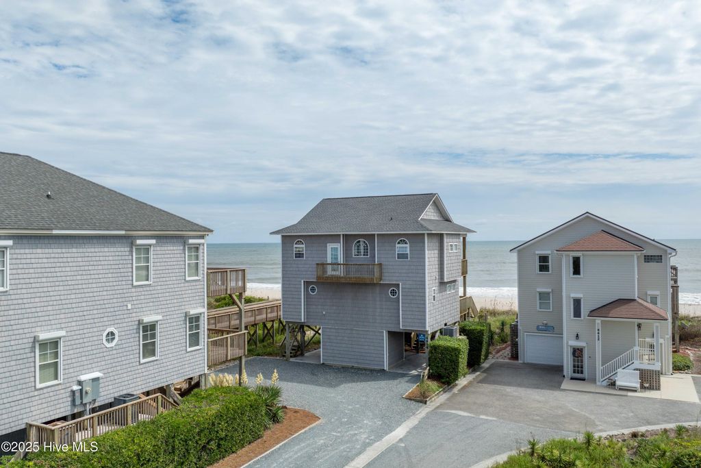 Photo of 4414 Island Drive, North Topsail Beach, NC 28460 (MLS # 100529983)