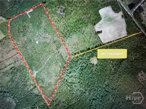 Vacant Land For Sale - 00 Old Dixie Hwy<br/> Springfield, GA 31329