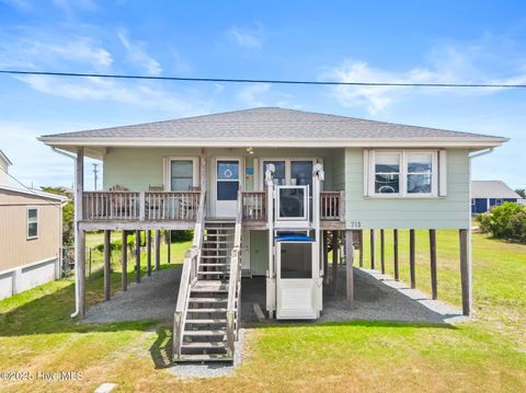 Photo of 713 Channel Boulevard, Topsail Beach, NC 28445 (MLS # 100550039)
