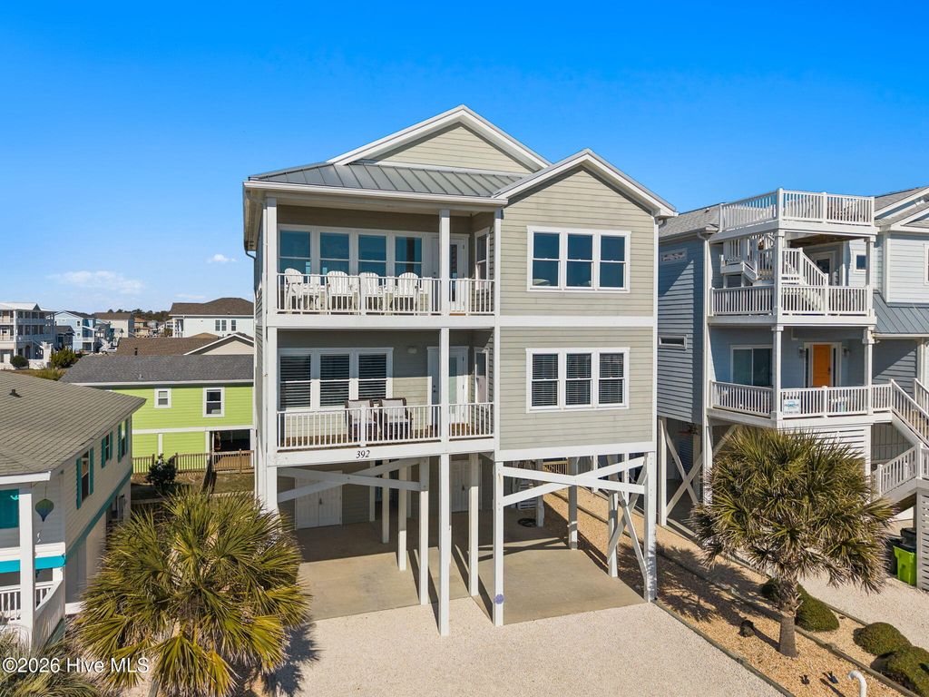 Photo of 392 Ocean Boulevard W, Holden Beach, NC 28462 (MLS # 100555015)