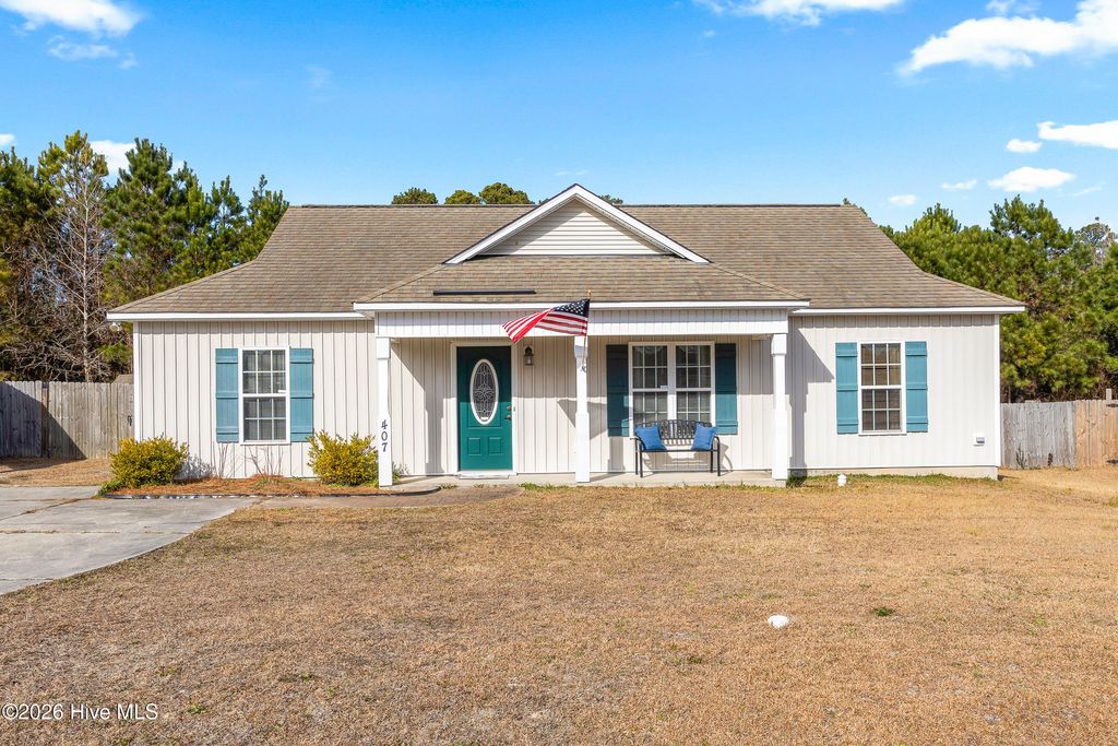 Photo of 407 N Hines Street, Holly Ridge, NC 28445 (MLS # 100548904)