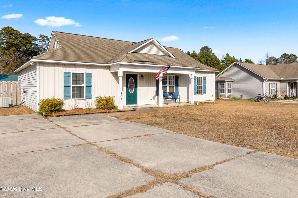Photo of 407 N Hines Street, Holly Ridge, NC 28445 (MLS # 100548904)