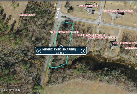 Vacant Land For Sale - 18 Bridgewater Drive<br/> Bath, NC 27808